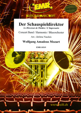 Musiknoten Der Schauspieldirektor, Mozart/Naulais