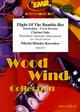 Musiknoten Hummelflug, Rimsky-Korsakov/Andrews