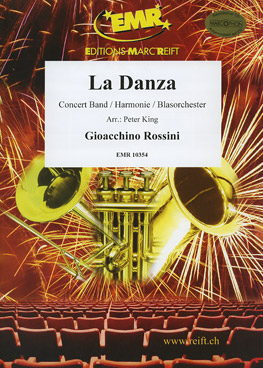 Musiknoten La Danza, Rossini/King