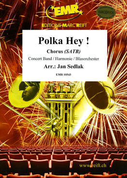 Musiknoten Polka Hey! (Chorus SATB), Sedlak