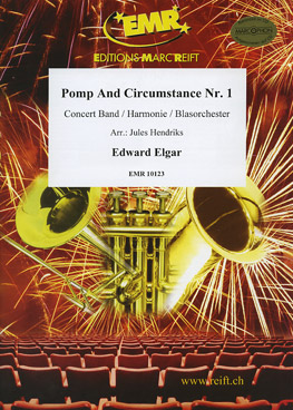 Musiknoten Pomp And Circumstance Nr. 1, Elgar/Hendriks