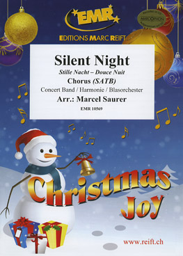 Musiknoten Stille Nacht (Chorus SATB), Saurer