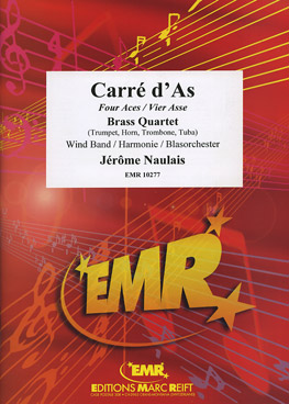 Musiknoten Vier Asse (Brass Quartet), Naulais