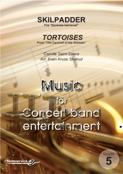 Musiknoten Tortoises, Camille Saint-Säens/Even Kruse Skatrud