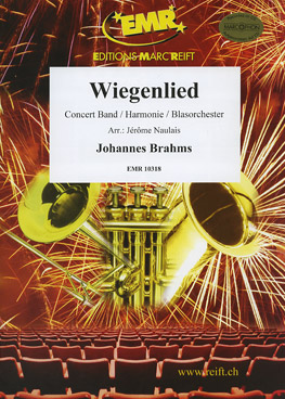 Musiknoten Wiegenlied, Brahms/Naulais