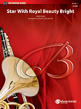 Musiknoten Star with Royal Beauty Bright, Traditional/Jack Bullock