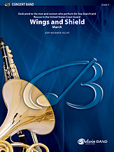 Musiknoten Wings and Shield, Jerry Brubaker
