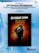 Musiknoten 21st Century Breakdown, Green Day/Justin Williams