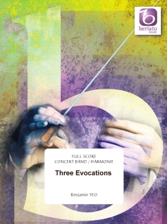 Musiknoten Three Evocations, Hans Aerts