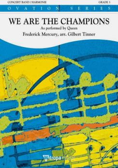 Musiknoten We are the Champions, Queen/Gilbert Tinner