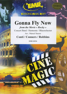 Musiknoten Gonna Fly Now, Conti/Marcel Saurer