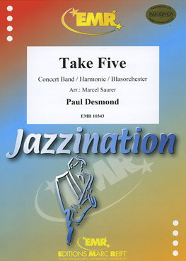 Musiknoten Take Five, Desmond/Marcel Saurer