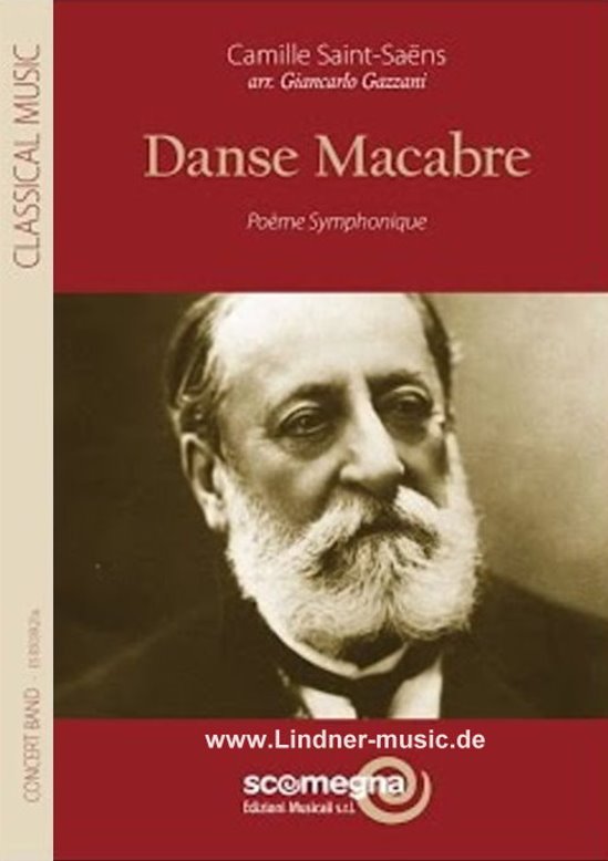 Musiknoten Danse Macabre, Camille Saint-Saens/Giancarlo Gazzani