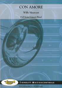 Musiknoten Con Amore, Willy Hautvast