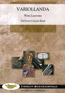 Musiknoten Variollanda Concert Band, Trad./Wim Laseroms