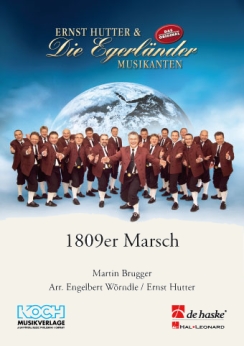 Musiknoten 1809er Marsch, Wörndle/Ernst Hutter
