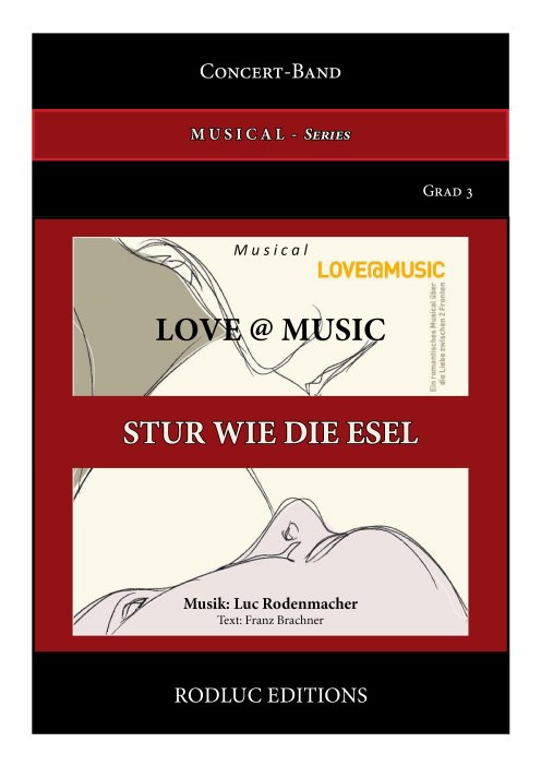 Musiknoten 07. Stur wie die Esel, Luc Rodenmacher/Texter:Franz Brachner