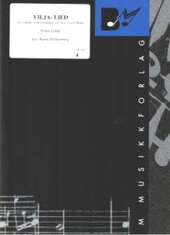 Musiknoten Vilja Lied/Vilja sangen, Franz Lehar/Bjorn Mellemberg