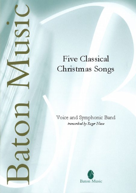 Musiknoten Five Classical Christmas Songs, Trad./Roger Niese