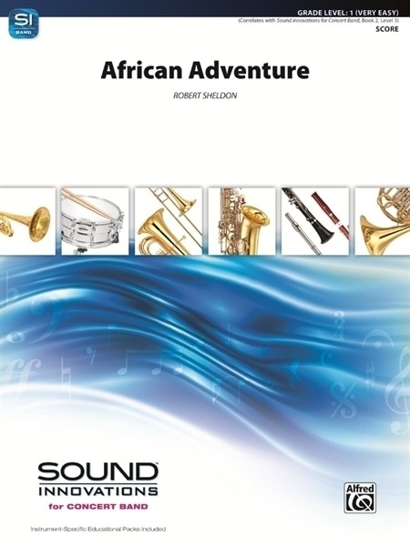 Musiknoten African Adventure, Robert Sheldon