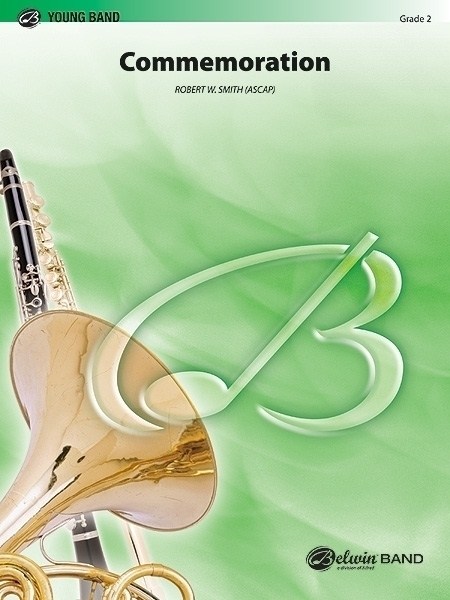 Musiknoten Commemoration, Robert W. Smith