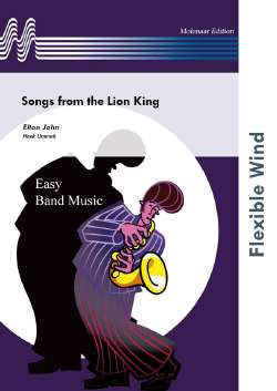 Musiknoten Songs from the Lion King, Elton John/Henk Ummels