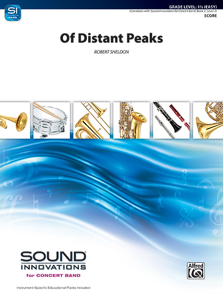 Musiknoten Of Distant Peaks, By Robert Sheldon