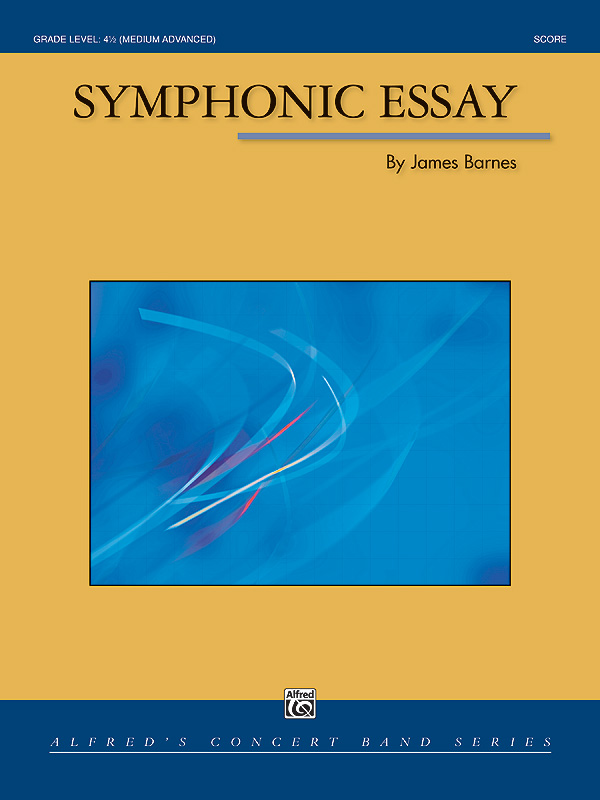 Musiknoten Symphonic Essay, By James Barnes