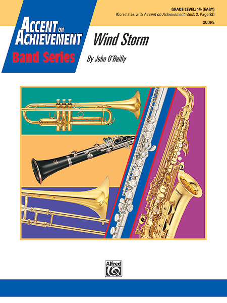 Musiknoten Wind Storm, By John O'Reilly