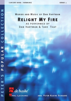 Musiknoten Relight My Fire, Daniel Hartman/Peter Kleine Schaars