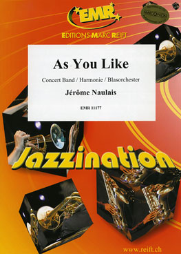 Musiknoten As You Like, Jérôme Naulais