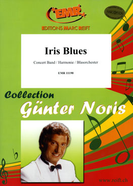 Musiknoten Iris Blues, Günter Noris