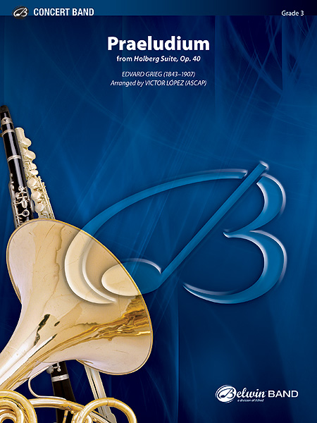 Musiknoten Praeludium, By Edvard Grieg/Victor Lopez