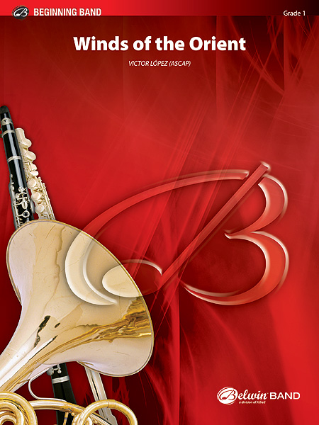 Musiknoten Winds of the Orient, By Victor López