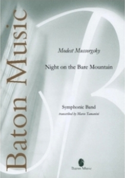 Musiknoten Night on the bare mountain, Modest Mussorgsky/Marco Tamanini