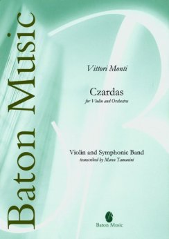 Musiknoten Czardas for Violin and Orchestra, Vittori Monti/Marco Tamanini