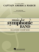 Musiknoten Captain America March, Alan Silvestri/Michael Brown