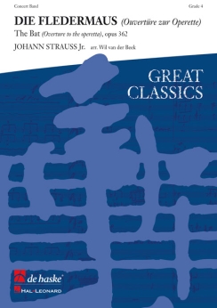Musiknoten Die Fledermaus - The Bat, Johann Strauss/Will van der Beek
