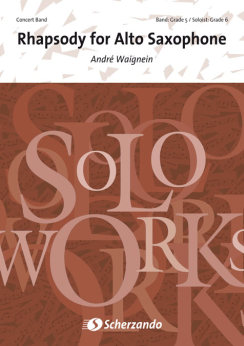 Musiknoten Rhapsody for Alto Saxophone, Andre Waignein
