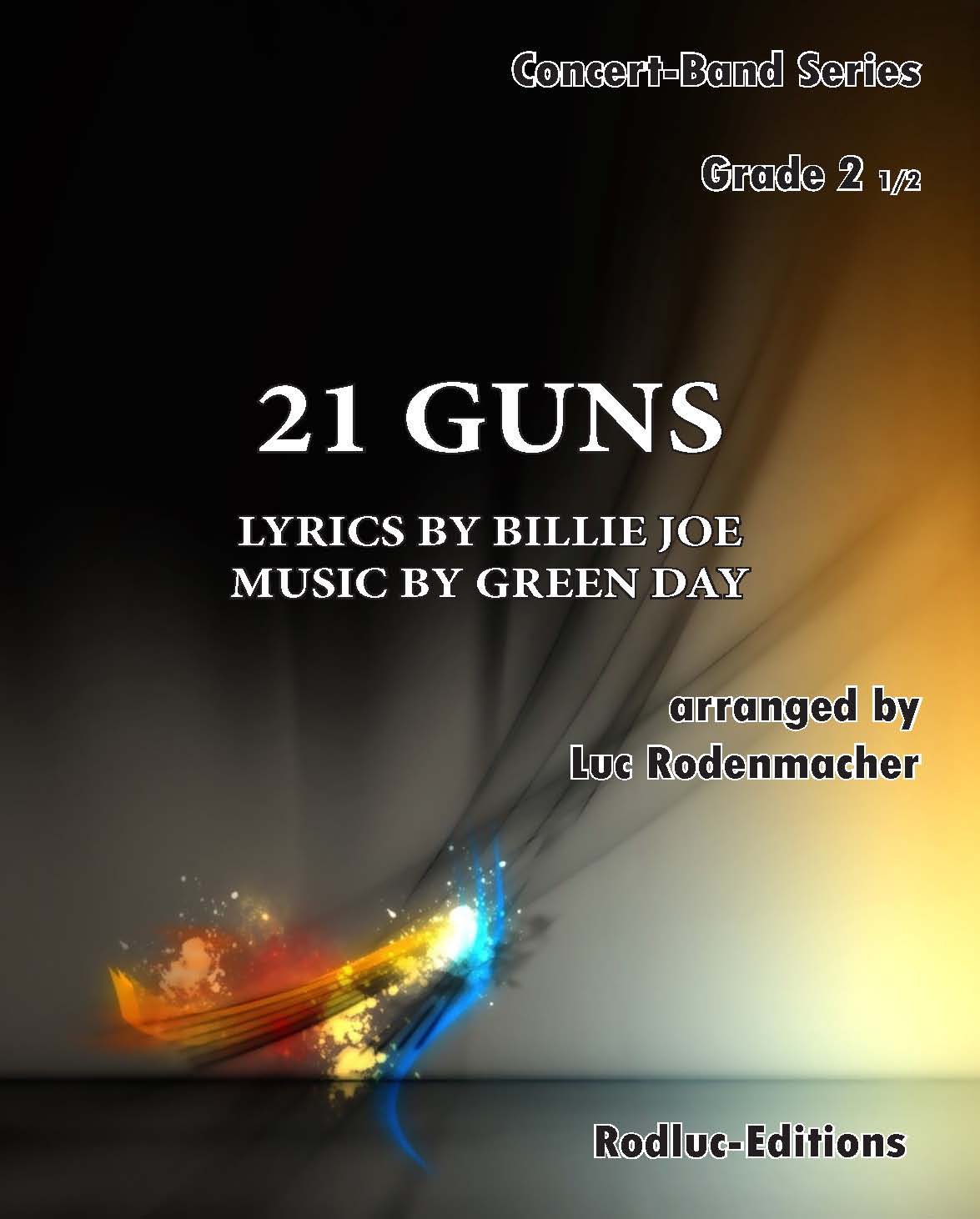 Musiknoten 21 Guns, Green Day/Luc Rodenmacher