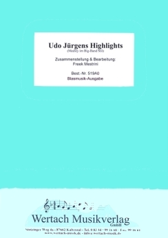 Musiknoten Udo Jürgens Highlights, Freek Mestrini