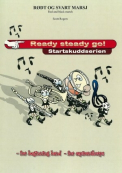 Musiknoten Red and Black March (Rodt og svart marsj), Scott Rogers