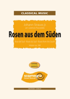 Musiknoten Rosen aus dem Süden, Johann Strauß/Lorenzo Pusceddu
