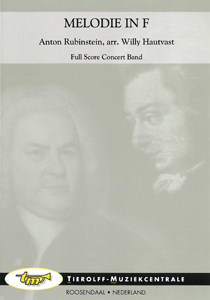 Musiknoten Melodie in F, Anton Rubinstein/Willy Hautvast
