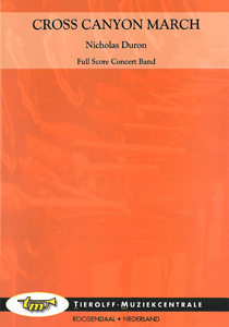 Musiknoten Cross Canyon March, Nicholas Duron