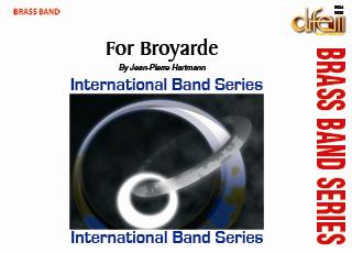 Musiknoten For Broyarde, Hartmann - Brass Band