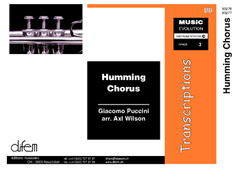 Musiknoten Humming Chorus, Puccini/Wilson - Brass Band