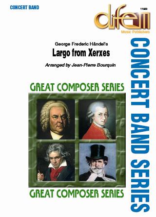 Musiknoten Largo from Xerxes, Händel/Bourquin J.P.