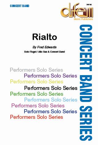 Musiknoten Rialto, Alto Sax Solo, Edwards