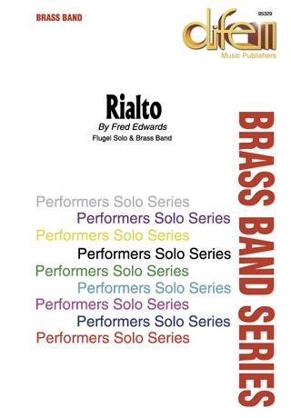 Musiknoten Rialto, Flugelhorn Solo, Edwards - Brass Band